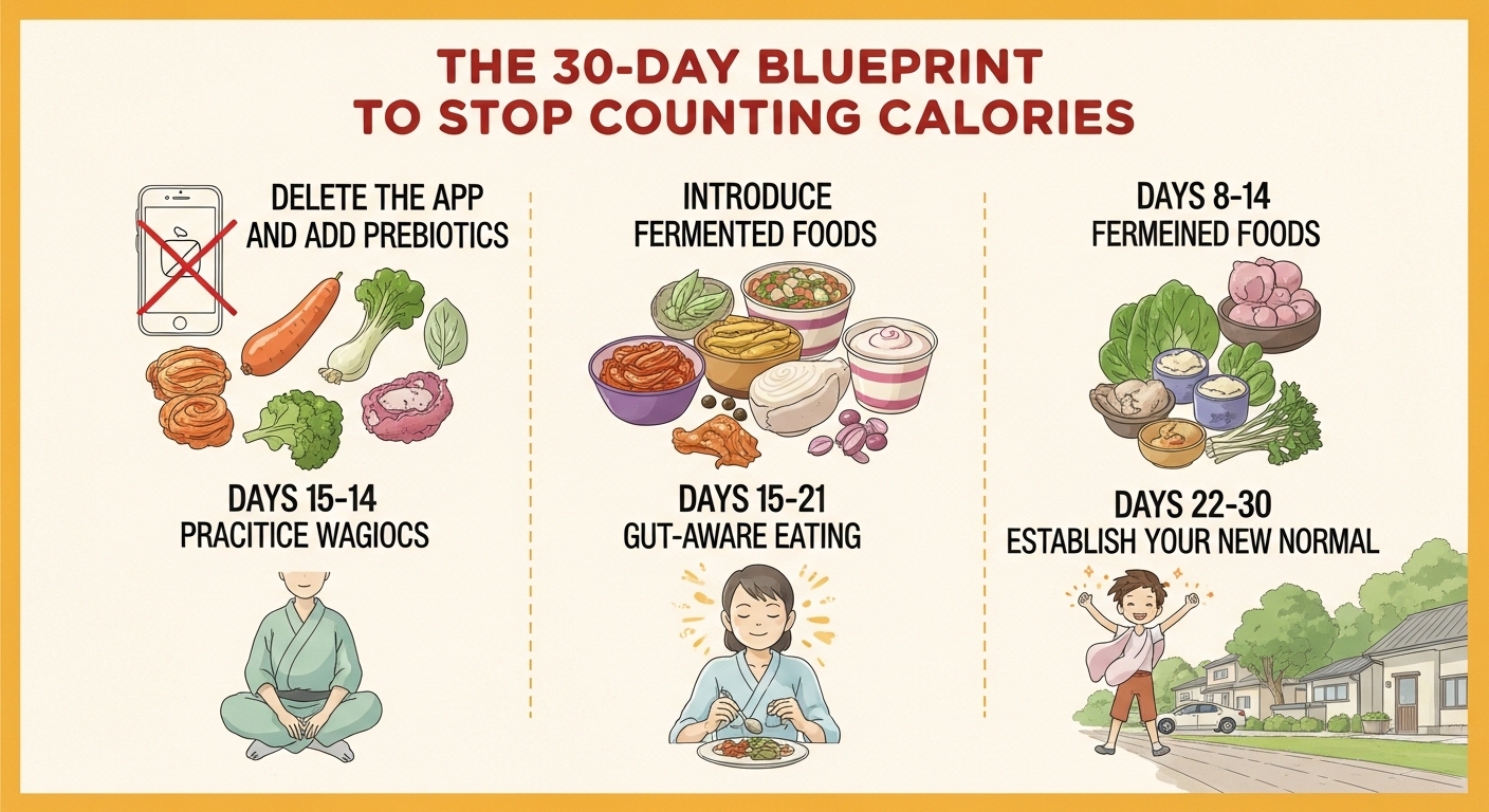 The 30-Day Blueprint to Stop Counting Calories